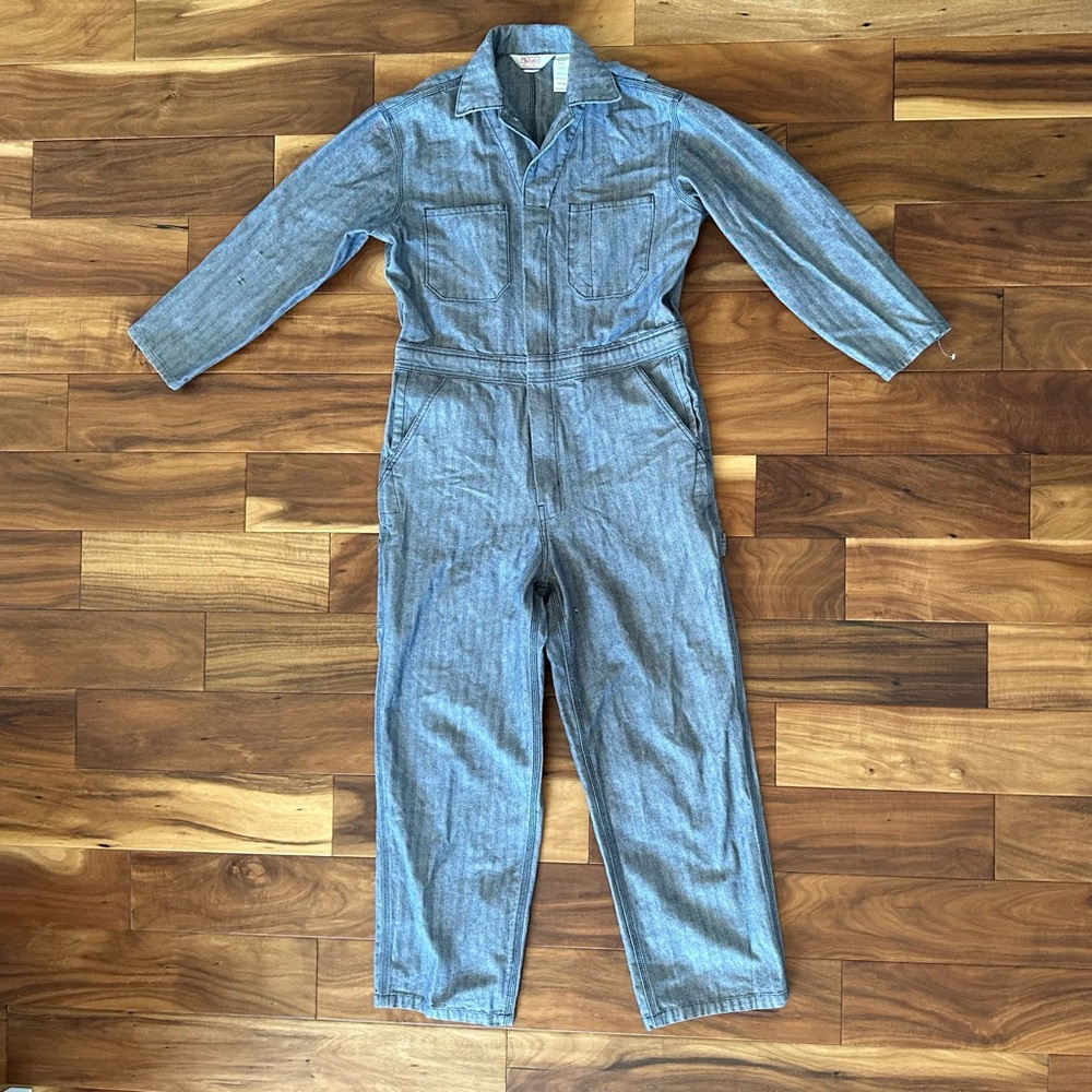 Walls Vintage Denim Coveralls size Medium